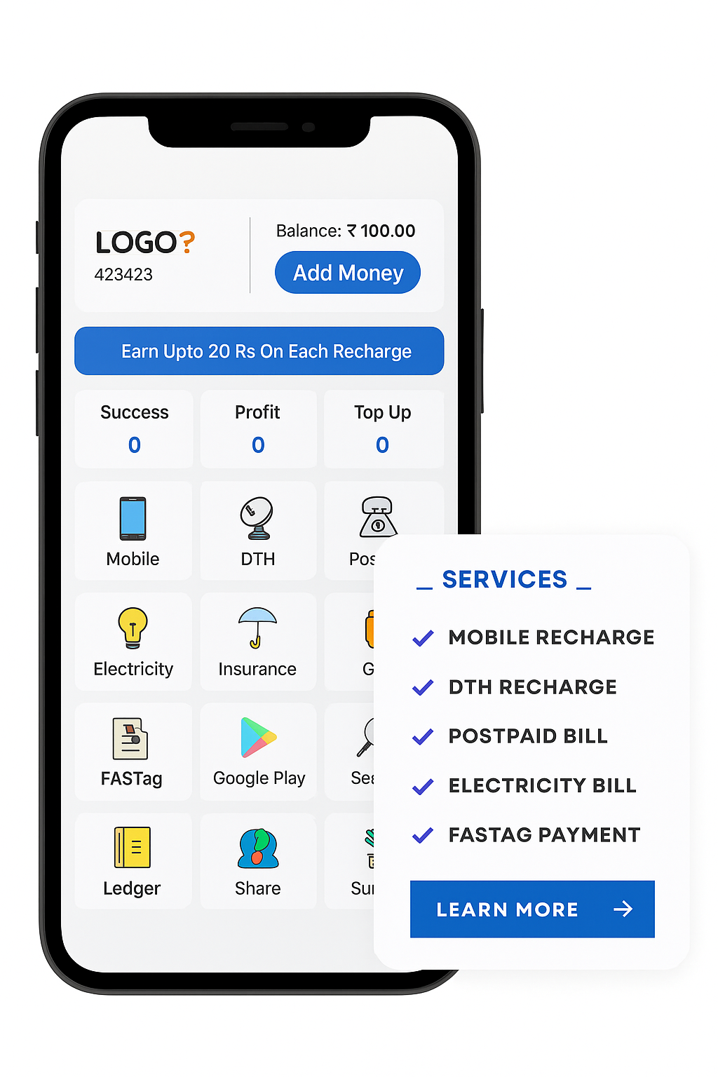 Recharge Software - Business